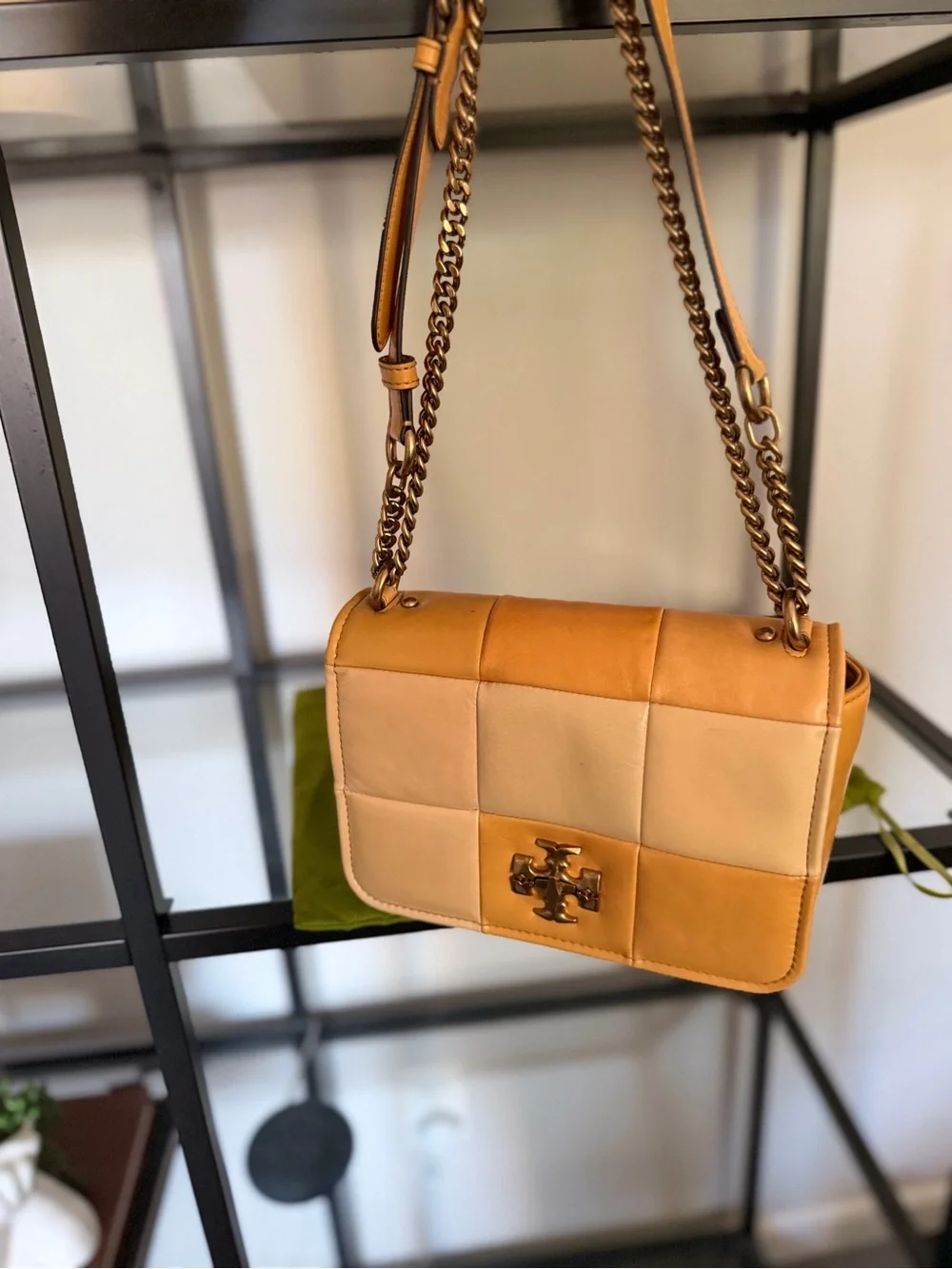 Tory Burch Kira Patchwork Turnlock Convertible Crossbody